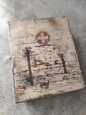 Cassetta pronto soccorso antica vintage