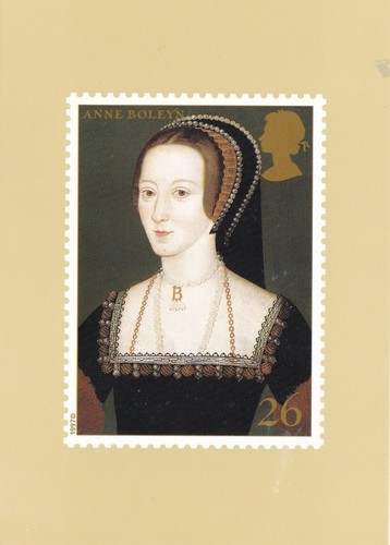 1997 anne boleyn phq card - anne,