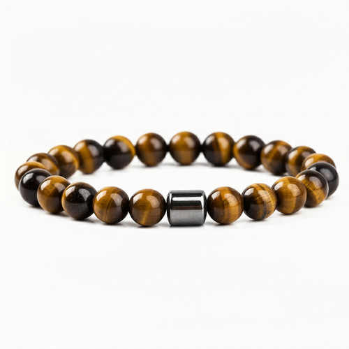 Bracciale occhio tigre - tigre, +
