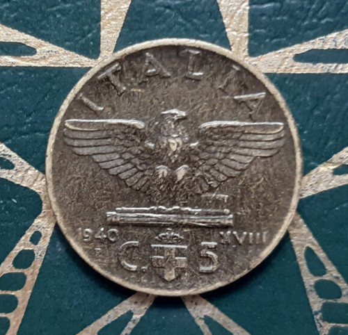 Centesimi 1940 xviii - ,