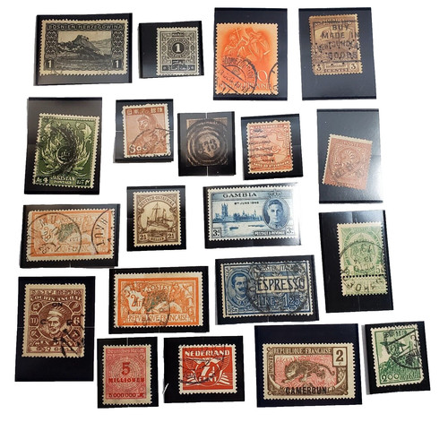 Lotto francobolli esteri - francobolli,