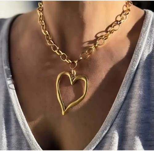 Collana catena ciondolo cuore