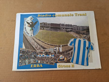 FOTO CARTONCINO CALCIO STADIO COMUNALE TRANI