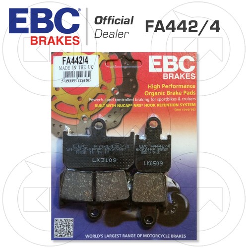 Pastiglie freno anteriore ebc - pastiglie,