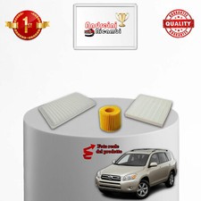 KIT TAGLIANDO 3 FILTRI xTOYOTA RAV 4 III 2.0 VVT-I 116KW 158CV DAL 2008 ->