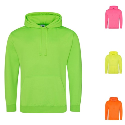 Felpa con cappuccio high viz - con,