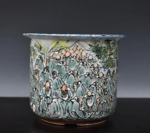 Vaso bonsai giapponese - , chazan