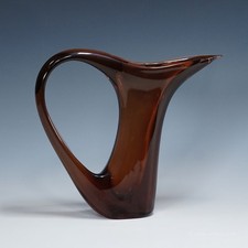 Vaso vintage in vetro di