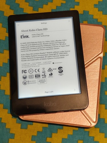 Rakuten kobo clara - kobo, hd