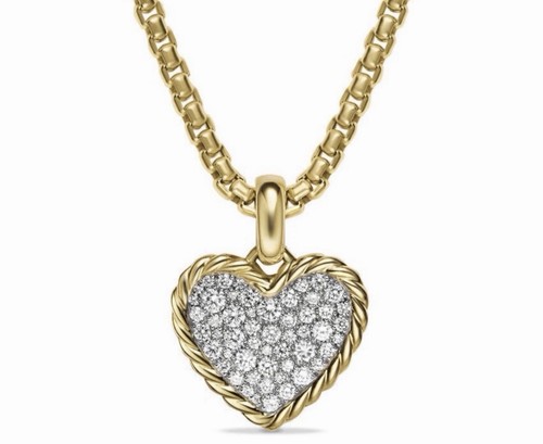 Collana cuore david yurman con - collana,