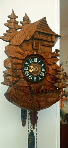 Orologio cucù legno - orologio,