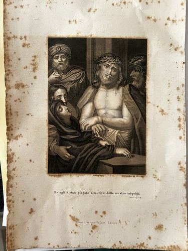 Antica incisione acquaforte