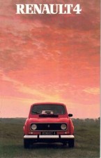 Catalogue brochure  Renault 4