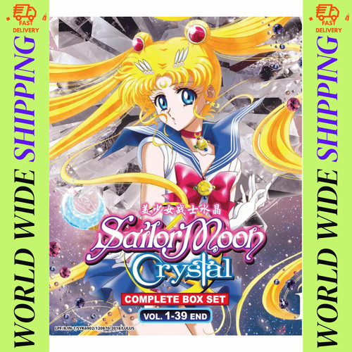 Sailor moon crystal anime dvd - sailor,