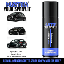 Spray Fiat Alfa Lancia Jeep 891/B Nero Provocatore 400ml !! LUCIDO !!