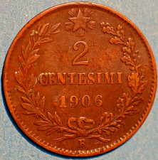 1906 2 Centesimi Italy