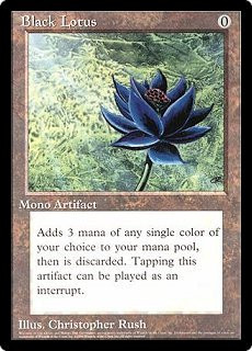 Magic mtg black lotus - lotus,