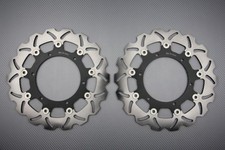 Paire Disques Frein Avant Wave Flottant 300mm YAMAHA XTZ 660 TENERE 2008-2013