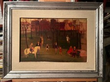 Carlo Roselli, Olio Su Cartone 46x31cm