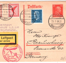 GERMANY Card 1929 ZEPPELIN