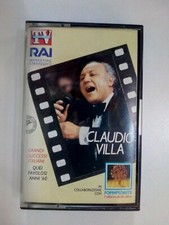 MC CLAUDIO VILLA GRANDI SUCCESSI ITALIANI QUEI FAVOLOSI ANNI 60 MUSICASSETTA K7