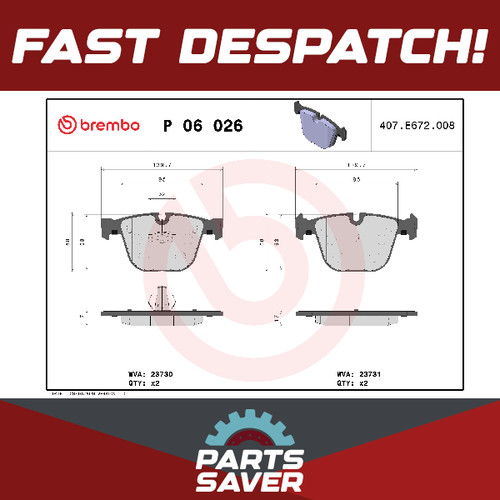 Set pastiglie freno adatte - , a
