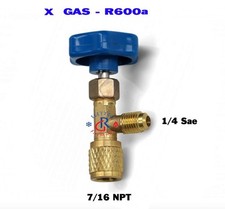 RUBINETTO GAS R600A R290