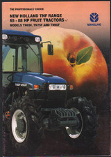 Foglietto brochure trattori