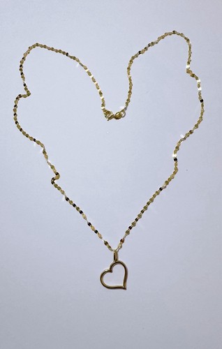 Collana catenina 45cm oro - collana,