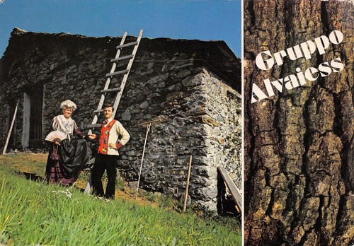 Cartolina gruppo alvaies - gruppo,