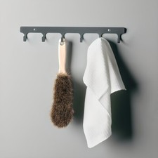 Appendiabiti da parete Grigio