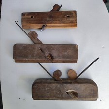 lotto stock 7 vecchi attrezzi pialle e pialletti da falegname antichi antico 