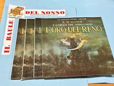 LE GRANDI OPERE LIRICHE WAGNER L’ORO DEL RENO 5 vinilI FABBRI 1969 vedi foto  L