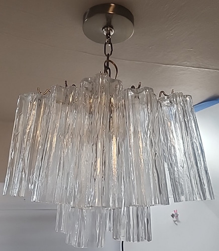 Lampadario vintage murano - lampadario,