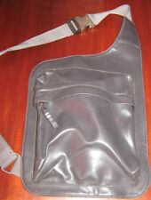Zaino/Borsa/Marsupio " TS " Monospalla In Pelle Made In Italy Anni ' 90