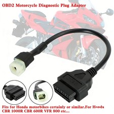 4 Pin to 16 Pin OBD2 Moto