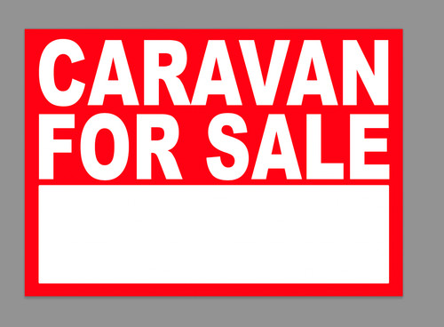 Caravan vendita insegna - caravan,