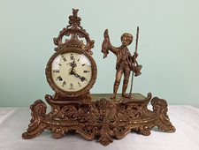 OROLOGIO PARIGINA CAMINO TAVOLO HERMLE GERMANY EPOCA 1982 OTTONE FUNZIONANTE