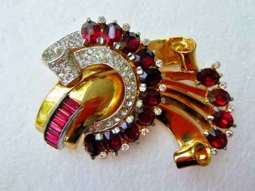 Vintage grande abito pelliccia