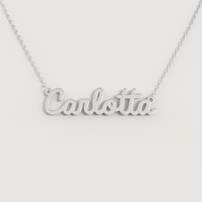 Collana NOME donna acciaio