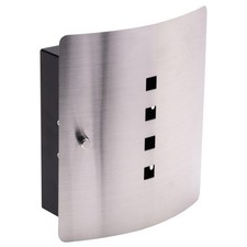 Cassetta Portachiavi Con 10 Ganci E Chiusura Magnetica, Armadietto per Chiavi Qu