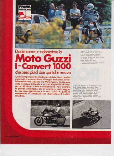 Advertising test moto guzzi - advertising,