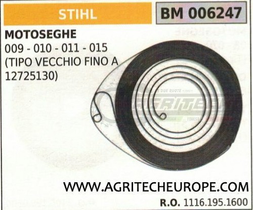 11161951600 molla avviamento - molla,