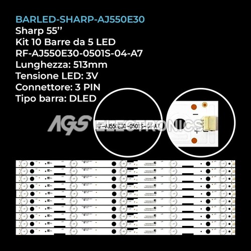 Kit barre strip led - led, tv