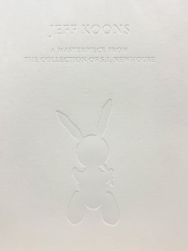 Christies jeff koons rabbit - koons,