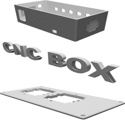 Scatola controllo per arduino - scatola,