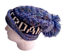 Amsterdam Blue Black Pom Pom