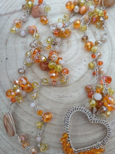 Collana fatta mano - fatta, a