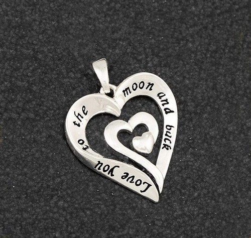 Ciondolo cuore placcato