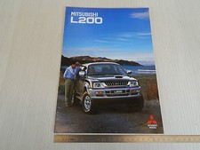 BROCHURE DEPLIANT ORIGINALE MITSUBISHI L200 4X4 4WD